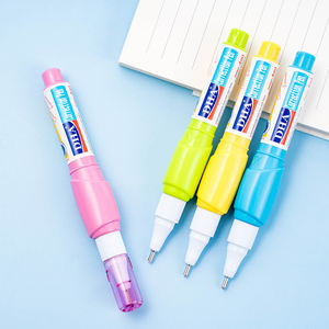 ร้อนขายด่วนแห้งที่กำหนดเอง9มิลลิลิตรสีขาวการแก้ไขของเหลวปากกาการแก้ไขสำหรับเด็ก - Product Image 1