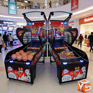 ZDYS Machine d'arcade de basketball <span class=keywords><strong>Hot</strong></span> <span class=keywords><strong>Shot</strong></span> à faible MOQ avec difficulté réglable, construction métallique, interface en anglais, garantie 1 an - Product Image 3