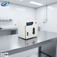 Four de séchage sous vide de laboratoire JIECHENG 24L DZF en acier inoxydable 800W, four de précision à température constante