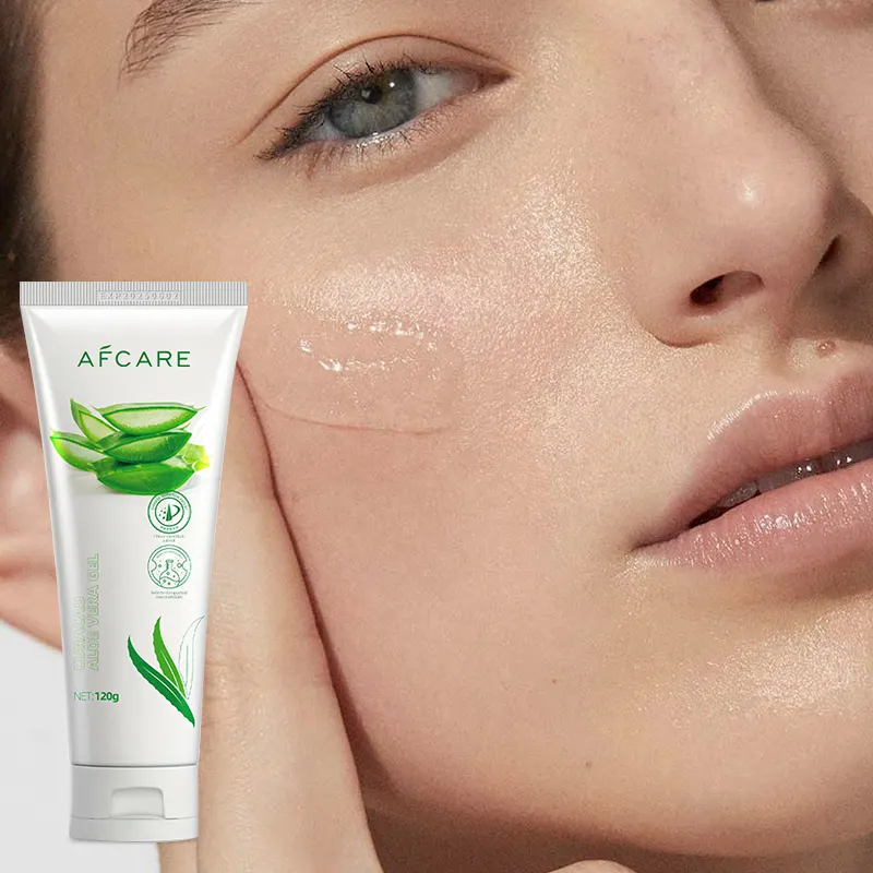 Koreanische Marke Aloe Vera Gel parabenfreies Beruhigung und Feuchtigkeitscreme und Reparatur-Aloe Vera Gel 100 % reines natürliches Aloe-Gel für Gesicht