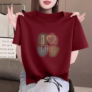 ZZH YF2245 2026 Summer New Short Sleeved Silk/Cotton Breathable Women's Loose Versatile Casual T-<b>Shirt</b> - Product Image 5