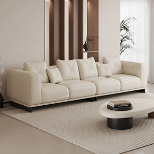 Divano di Lusso dal Design Moderno in Pelle di Alta Qualità a 3 Posti Forma Speciale Divani di Fascia Alta Arredamento <span class=keywords><strong>per</strong></span> <span class=keywords><strong>Soggiorno</strong></span> - Product Image 2