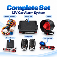 Système d'alarme universel 12V pour voiture, code d'apprentissage, verrouillage centralisé, anti-hijacking EG-L3000, sécurité véhicule (vente en gros)