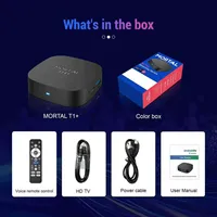 Reproductor Multimedia Mortal T1+ RK3518 con Sistema Operativo Android 16, WiFi de Doble Banda 8K 5.0, Compatible con IPTV OTT Integrado