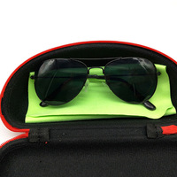 Fabricant Vente en gros Boîte à coque rigide Sac à lunettes de sport Eva Lunettes de soleil portables Nouvel étui à lunettes de transport à fermeture éclair