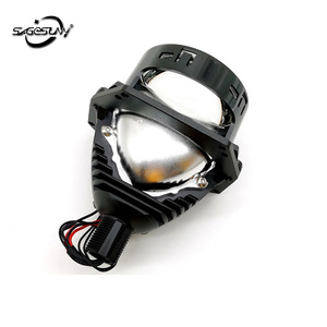 Offre Spéciale 3 pouces Bi LED projecteur lentille phare rénovation phares de voiture 45w/55w avec Fish Eye installation Non destructive pour ACURA - Product Image 2