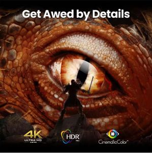 Proyector Inteligente de Tiro Corto Láser Yinzam <span class=keywords><strong>BenQ</strong></span> X500i 3840*2160P con Android 11 Integrado, WiFi 2.4G/5G, BT5.0, Cine en Casa - Product Image 6