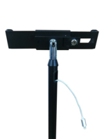 Support de tablette réglable à 360 degrés pour iPad, support de sol verrouillable pour exposition, kiosque pour tablette PC de 7 à 10,1 pouces