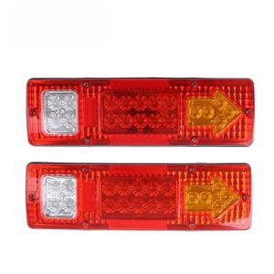 Luz Trasera de Alta Potencia de 12V con Flecha Única Roja, Blanca y Amarilla para Camiones con Ajuste Universal, Garantía de 2 Años, 900 Lúmenes - Product Image 2