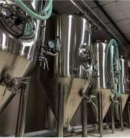 500L 1000L Conical Beer Fermenter Stainless Steel 304 Unitanks