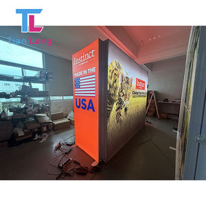 Customizable <b>10x10</b> Portable Exhibition Booth Aluminum <b>Frame</b> and Tension Fabric for Trade Show Display for Expos - Product Image 6