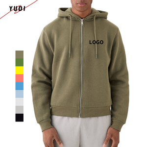 YUDI nuove <span class=keywords><strong>felpe</strong></span> personalizzate <span class=keywords><strong>con</strong></span> cappuccio <span class=keywords><strong>con</strong></span> cerniera e cappuccio <span class=keywords><strong>con</strong></span> cerniera per uomo <span class=keywords><strong>felpe</strong></span> <span class=keywords><strong>con</strong></span> cappuccio 300 Gsm - Product Image 1