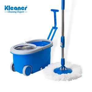 Kleaner easy clean floor cleaning tools spin mop bucket for home