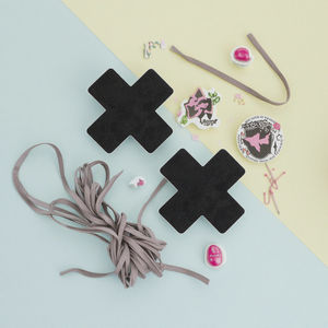 Logo personnalisé vente <span class=keywords><strong>en</strong></span> gros ouvert chaud <span class=keywords><strong>mature</strong></span> sexy dames soutien-gorge <span class=keywords><strong>collant</strong></span> mode taille unique femmes couverture invisible noir dentelle mamelon Pasties - Product Image 2