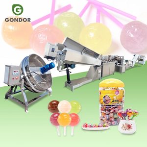 เครื่องใส่แท่งอมยิ้มแบบเสียบทำด้วยตนเองเครื่องผลิตแบบ Bonbon Durs แบบกลม - Product Image 1