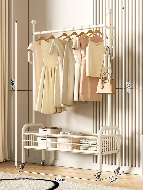 Panier en filet blanc monocouche 100 cm