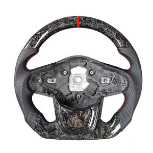 <span class=keywords><strong>Volant</strong></span> en <span class=keywords><strong>cuir</strong></span> et fibre de carbone pour Supra GR MKV A90 A91 Bull Demon King, mise à niveau et rénovation - Product Image 1