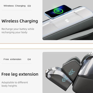 Fuß<span class=keywords><strong>massage</strong></span>-Sessel Xl Robotisch Extra Groß SL Track Beste Schwerelosigkeit Ganzkörper Elektrisch 4D Luxus Massagesessel 2024 - Product Image 5