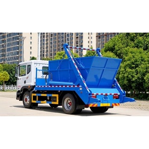 Camion benne à bras articulé Dongfeng 4x2 avec bras de chargement hydraulique pour déchets - Product Image 5