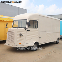 Vehículo de Catering Oriental Shimao, Cocina Móvil Totalmente Equipada, Diseño de Remolque de Comida Vintage, Camión de Comida Eléctrico