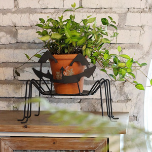 Soporte de Metal para Macetas con Diseño de Flor para Halloween, Moderno y Minimalista, Venta al Por Mayor - Product Image 4