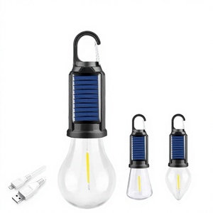 Achat en gros : Lampe solaire LED portable, lanterne de camping <span class=keywords><strong>rechargeable</strong></span> par <span class=keywords><strong>USB</strong></span>, éclairage d'urgence, lampe suspendue d'extérieur pour la maison et les pannes de courant - Product Image 4