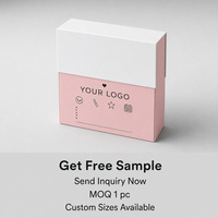 Boîte cadeau à tiroir coulissant rigide Rose Nail, impression personnalisée pour les produits de beauté pour les ongles et la manucure, vente en gros, livraison directe d'usine