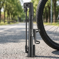 Pompe à main haute pression mini portable pour vélos de route et de montagne, type valve Presta, équipement de cyclisme, accessoires de vélo