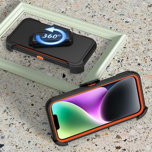 Étuis de téléphone pour <span class=keywords><strong>iPhone</strong></span> 16 Pro Max 15 Pro 14 Plus 13 <span class=keywords><strong>12</strong></span> <span class=keywords><strong>Mini</strong></span> Defender Case <span class=keywords><strong>Ceinture</strong></span> Clip Holster Béquille Pour Hommes Femmes Housse - Product Image 4