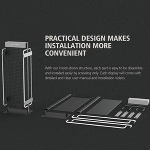 Estante de exhibición de accesorios de coche giratorio de metal para promociones y exhibiciones de sala de exposición - Product Image 5