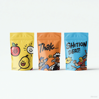 Sacs en Mylar personnalisés de 1 livre, anti-odeur, avec fermeture à glissière, pour chips de pommes de terre, aliments pour animaux de compagnie, recyclables, 8e plug, 3,5/7g/14g/28g