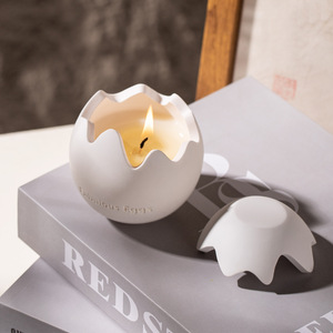 Portavelas Aromático de Primera Calidad con Forma de Huevo, Caja de Regalo para Cumpleaños, Navidad y Pascua - Product Image 1