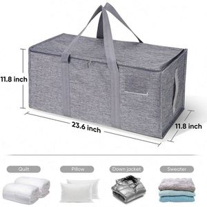 Bolsas Organizadoras de Ropa Plegables de Diseño Nuevo, Servicio Personalizado al por Mayor, Asas Resistentes, Forma Colgante, Tela de PP y PC para Viajes - Product Image 3