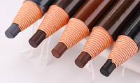 Crayon à sourcils en bois Pmu Brow de Microblading de marque privée imperméable pour le maquillage permanent des sourcils