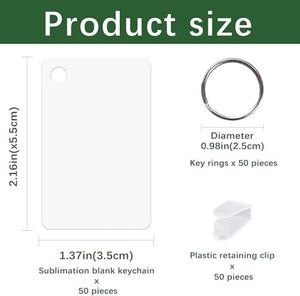 Sublimation Customizable Wholesale Keychains in <b>Custom</b> <b>Keychain</b> Bulk - Product Image 2