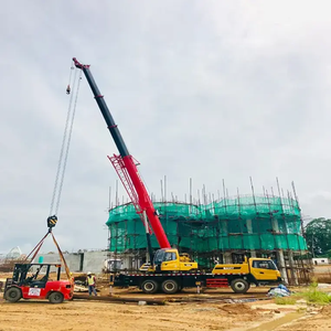 Xe tải gắn cẩu với tời thủy lực và móc khối stc250c4 25t cần cẩu thiết bị với Boom góc chỉ số hệ thống - Product Image 2