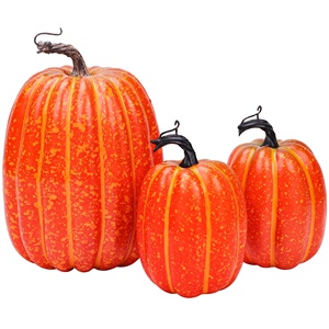 Calabaza Artificial Clásica de <span class=keywords><strong>Mubai</strong></span> de 19.5 cm, Decoración Otoñal de Espuma Sintética para Manualidades, Hogar, Halloween, Acción de Gracias, Regalo para Fiestas de Cosecha - Product Image 6