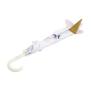 Hot Sale Cheap Price Cartoon Child Long-Handle Customised Cat Unicorn Bright Colored Straight <strong>UK</strong> Style <strong>Umbrella</strong> - Product Image 3
