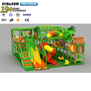 Équipement de terrain de jeu intérieur non toxique pour enfants, murs d'escalade souples pour enfants avec jeux interactifs pour les salles de jeux de maternelle - Product Image 1