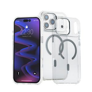Funda Protectora KingSoul Transparente Antigolpes Serie PC+TPU con Electrochapado, Protección 360° para Negocios, Disipación de Calor, Teclas Laterales Metálicas - Product Image 3