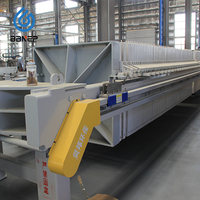 Filter Press Otomatis Efisiensi Tinggi Baru dengan Pelat Filter Polipropilena Ketebalan Kue 30mm untuk Filtrasi Slurry