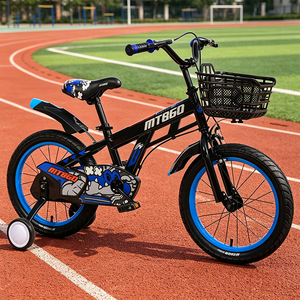 MTBGO Bicicleta de Montaña para Niños de 3 a 8 Años, Buena Calidad, Cuadro de Acero con Alto Contenido de Carbono, Frenos, Bicicleta Infantil para Niños - Product Image 6