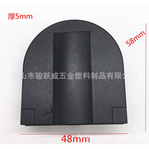 Furniture <b>Hinge</b> Adjustable Hydraulic Buffer Soft Closing Silent Eco Friendly Surface Mount Alloy Abs Black Modern Design - Product Image 3
