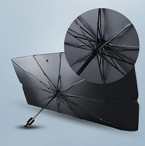 <span class=keywords><strong>Reflector</strong></span> plegable de estilo deportivo Parabrisas de coche Parasol Rayos UV Parabrisas Paraguas - Product Image 3