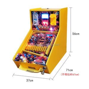 Máquina de Pinball para Niños, Operada con Monedas, para Centros de Entretenimiento y Juegos de Arcade en Interiores - Product Image 4