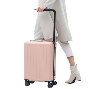 Valise de cabine 20 cm 24 cm, roues universelles durables, fermeture éclair, sac de voyage unisexe - Product Image 5