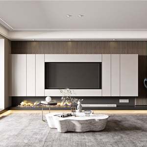 SANTOPOVA Console New Wooden Room <b>Wall</b> Unit Design Furniture Living Room Modern <b>Tv</b> Cabinet - Product Image 3