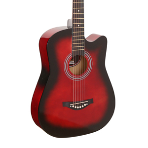 Moins cher En Gros Chine Fait 38 Pouces <span class=keywords><strong>Guitare</strong></span> Acoustique Linden Corps Finition Mat <span class=keywords><strong>Guitare</strong></span> Acoustique OEM ODM Logo - Product Image 6