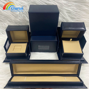 Boîtes à montres haut de gamme en gros, coffrets cadeaux de bijoux de qualité supérieure avec logo personnalisé, plusieurs tailles pour montre individuelle et ensembles de bijoux - Product Image 1
