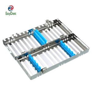 Scatola di sterilizzazione dentale Autoclave cassetta vassoio scatola Rack gomma Linker strumento clinica supporto per disinfezione dentale - Product Image 3